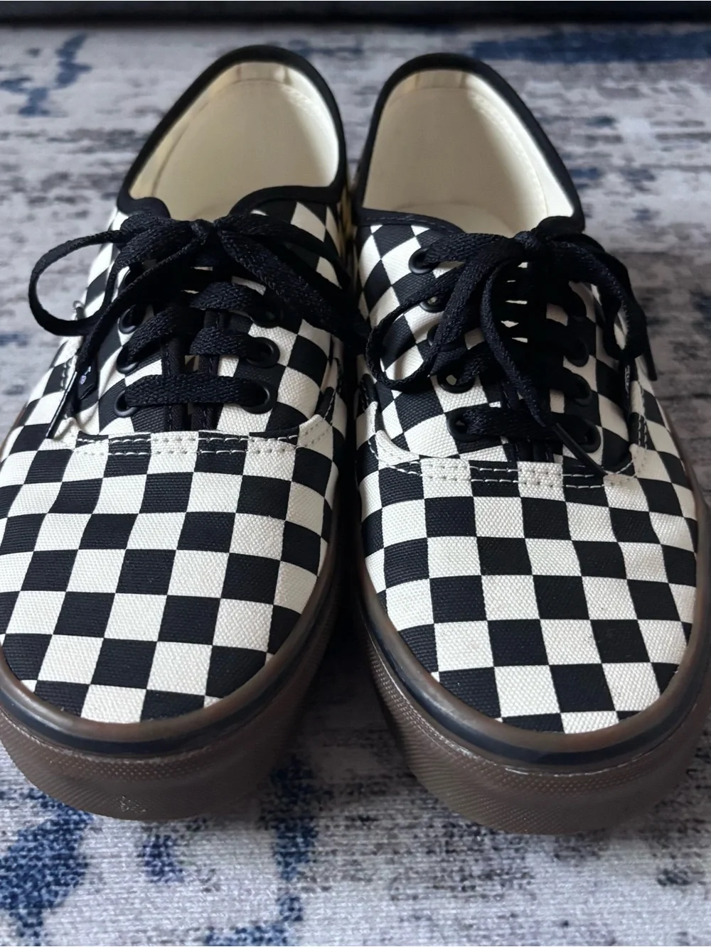 Vans Authentic Checkerboard Shoes